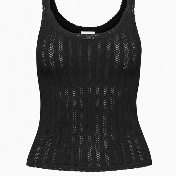 Aritzia Wilfred⎜EREMIA TOP⎜BLACK - Picture 3 of 14